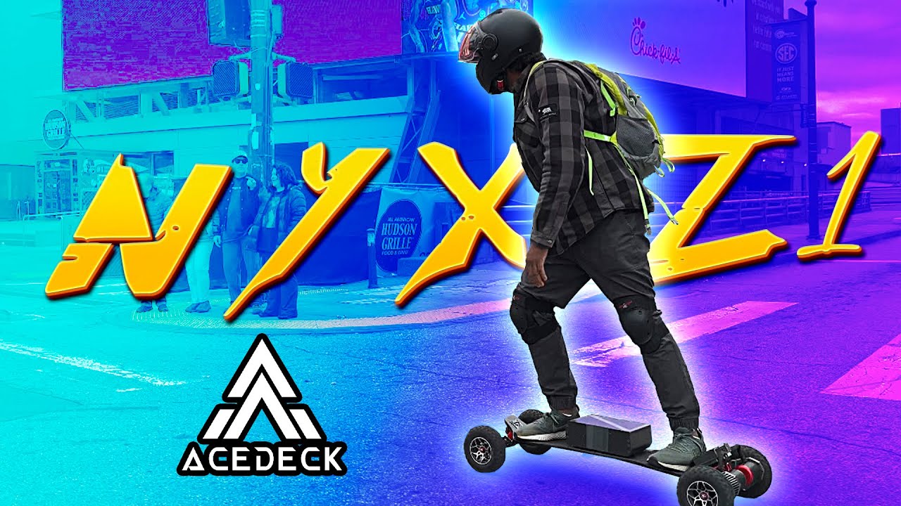 Acedeck NYX Z1 Make room under your Christmas Tree this electric board is next level 225lb rider