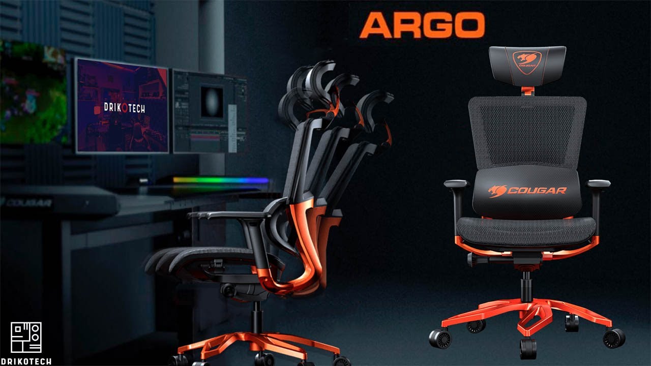 Argo, a cadeira gamer ergonomica da Cougar! Montagem!