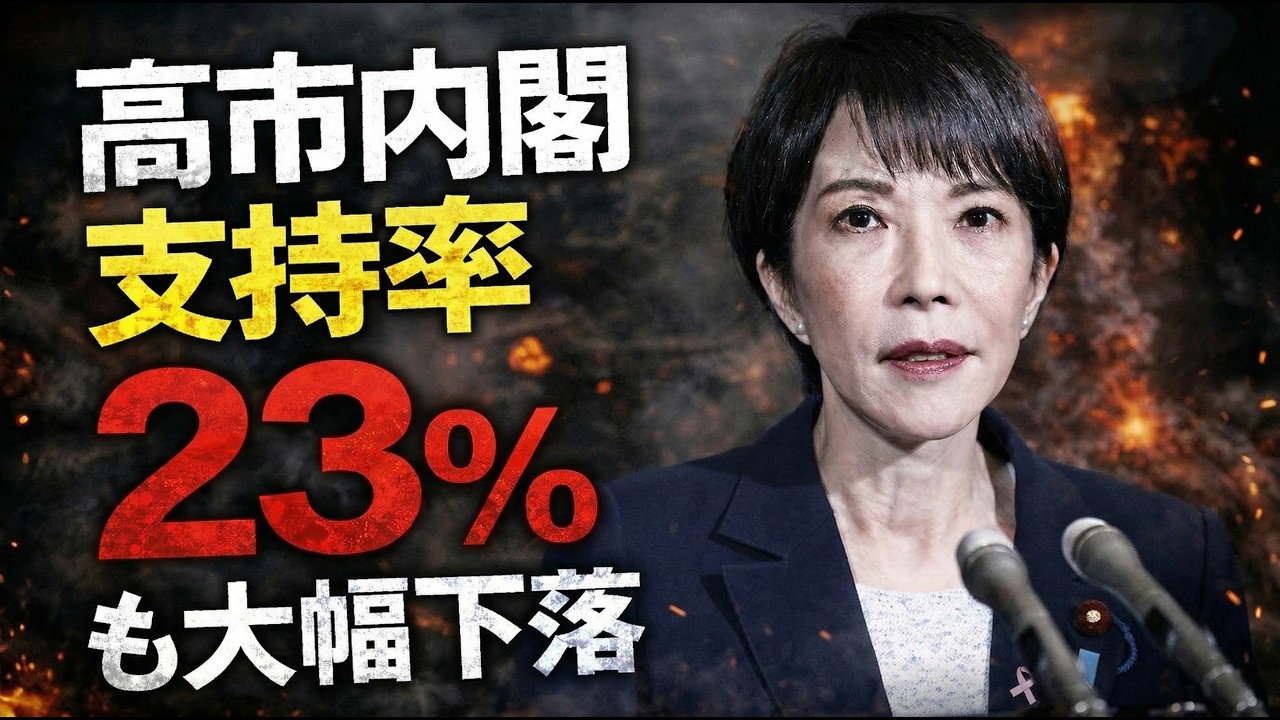 高市内閣の支持率はなぜ2ヶ月半で23％も下落したのか？元朝日新聞・記者佐藤章さんと一月万冊