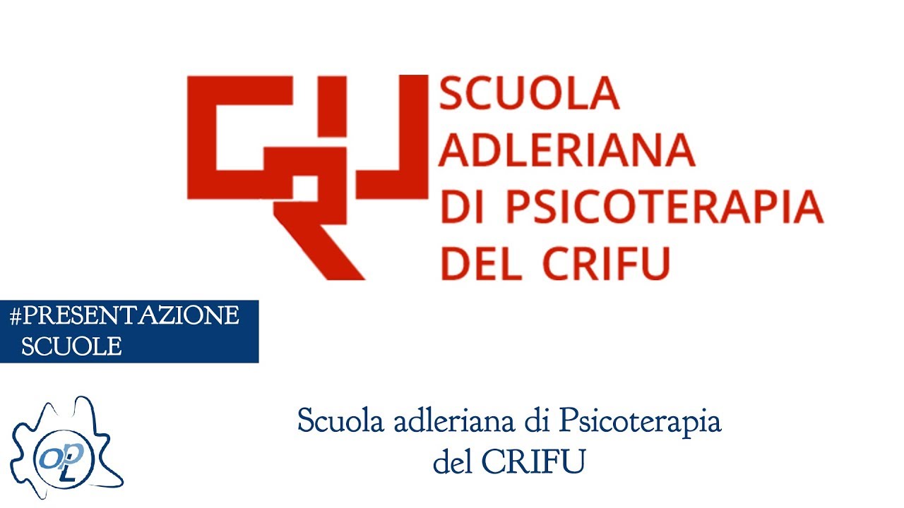 Presentazione Scuola adleriana di Psicoterapia del CRIFU