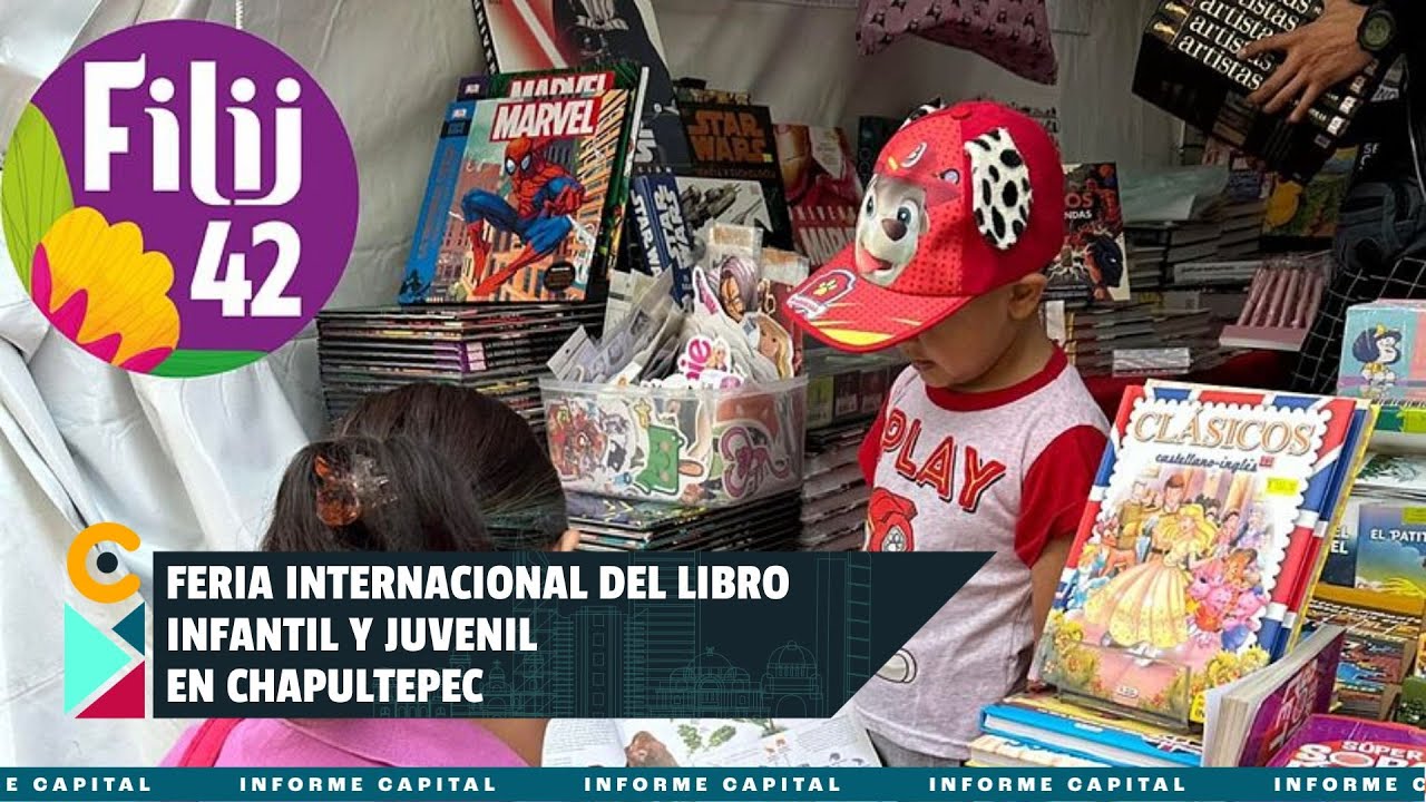 No te pierdas la Feria Internacional del Libro Infantil y Juvenil en Chapultepec