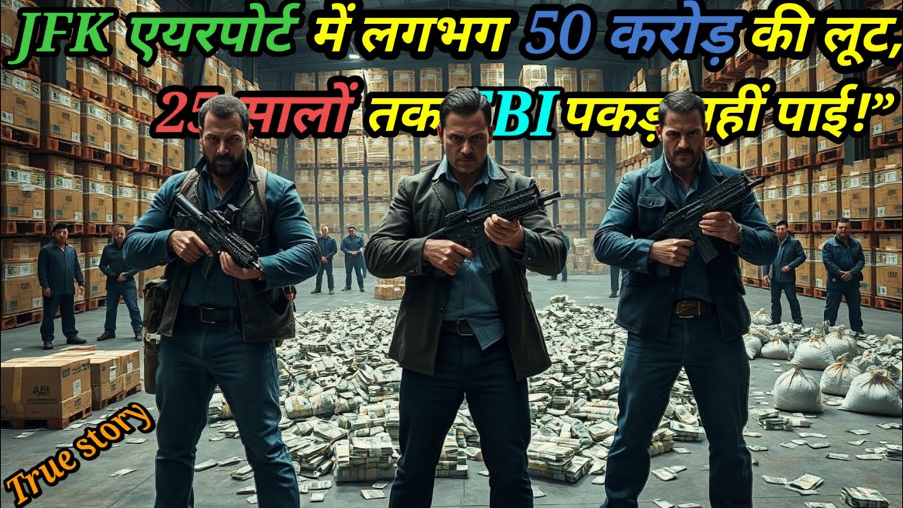 “3 खतरनाक डकैतों ने JFK एयरपोर्ट  के गोदाम से 50 करोड़ लूटे, 25 साल तक पकड़ में नहीं आए!”