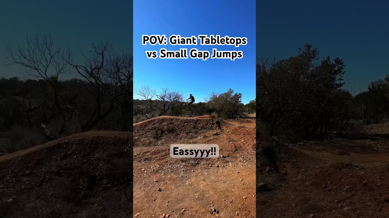 POV: Giant Tabletops vs Small Gap Jumps!