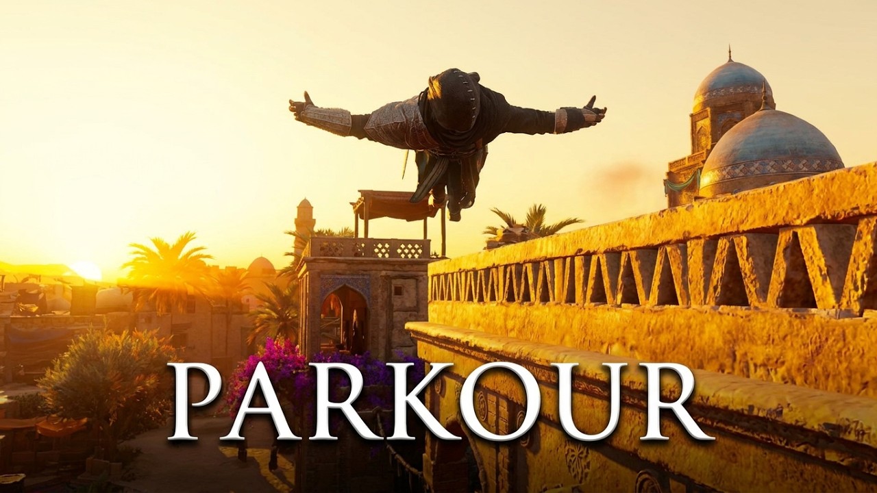 Assassin’s Creed Mirage parkour | Toxic shroud costume