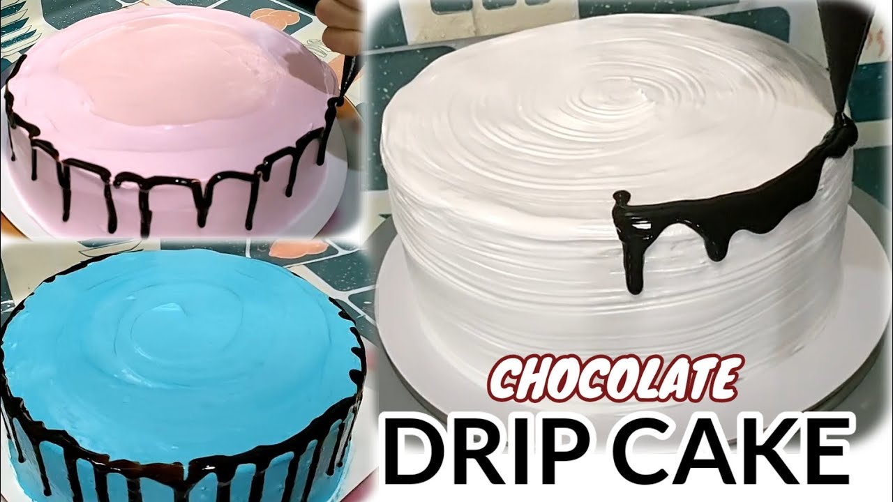 Chocolate Drip Cake Compilation| Homemade Cake Decorating Boiled Icing