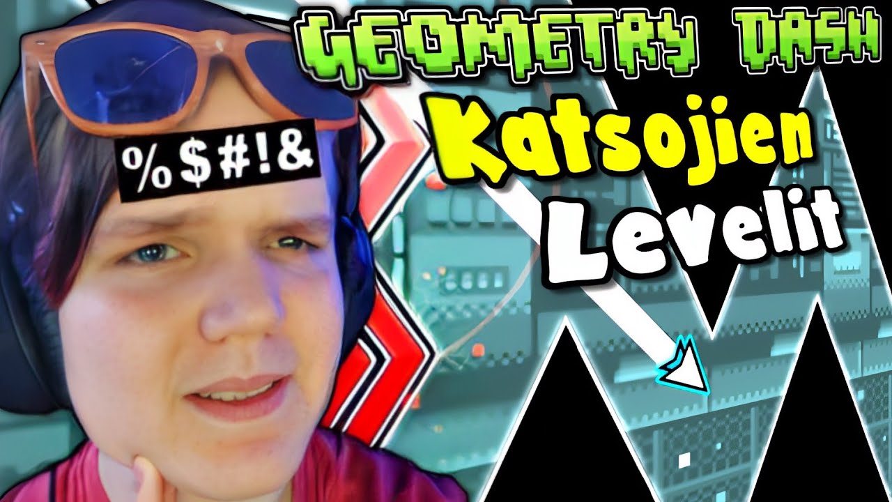 TEIDÄN LEVELIT OVAT MAHDOTTOMIA! | Geometry Dash