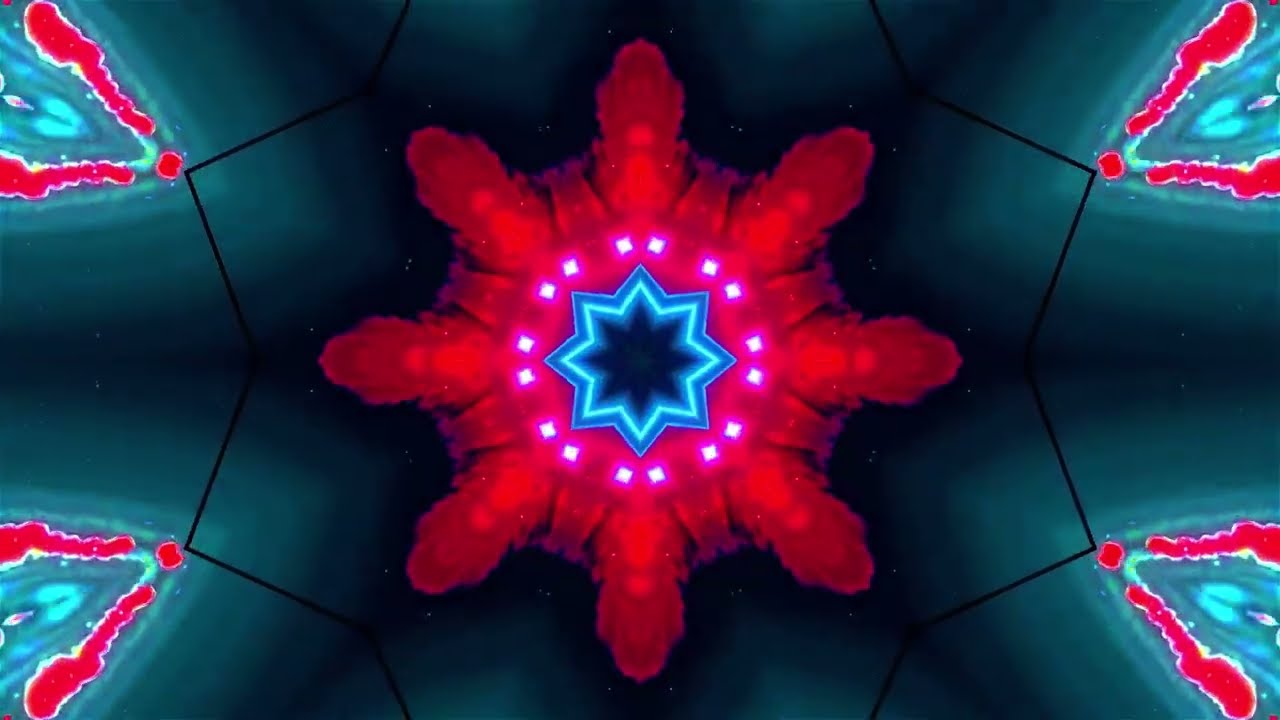 💻 Algorithmic Art Kaleidoscope | Generative Patterns for Inner Peace ❊60fps 🕊️