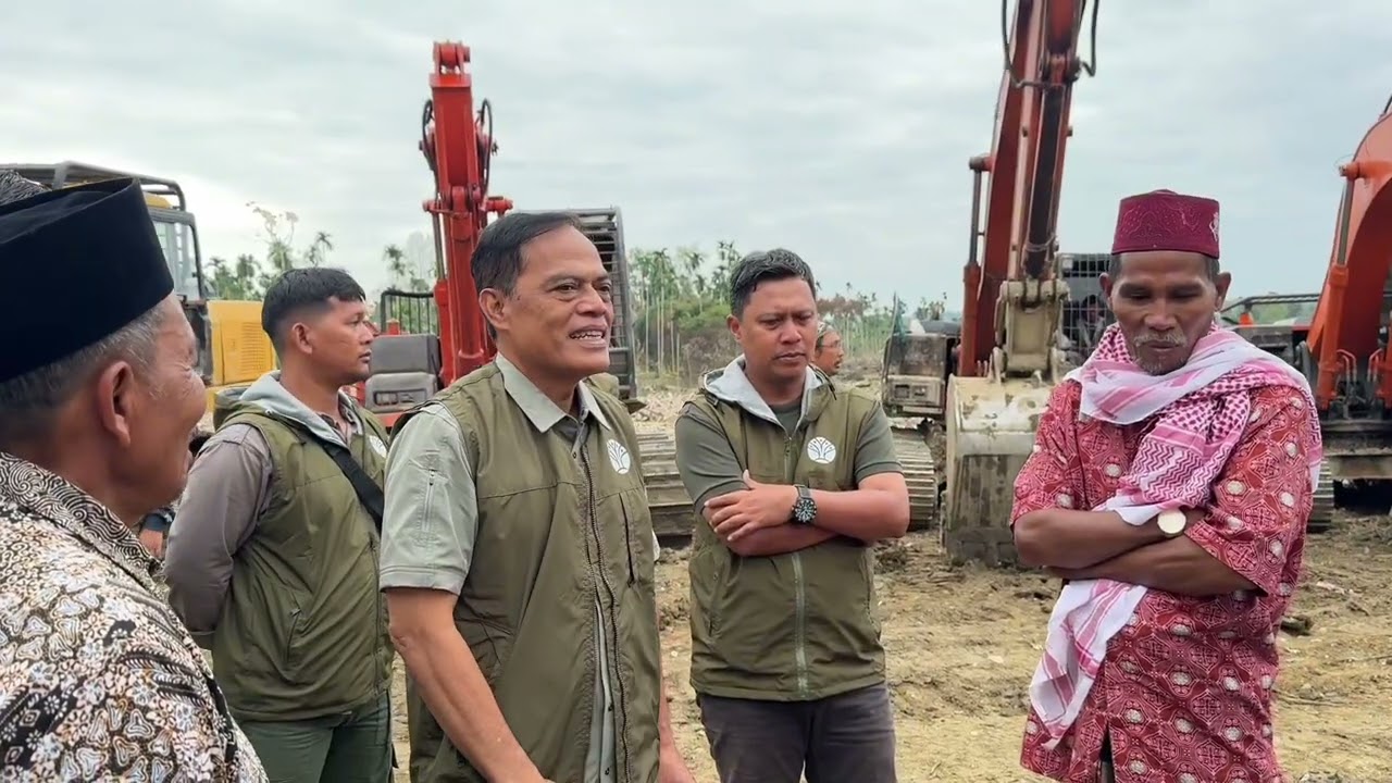 Komitmen Kementerian Kehutanan dalam mendukung pemulihan pasca bencana banjir di wilayah Langkahan