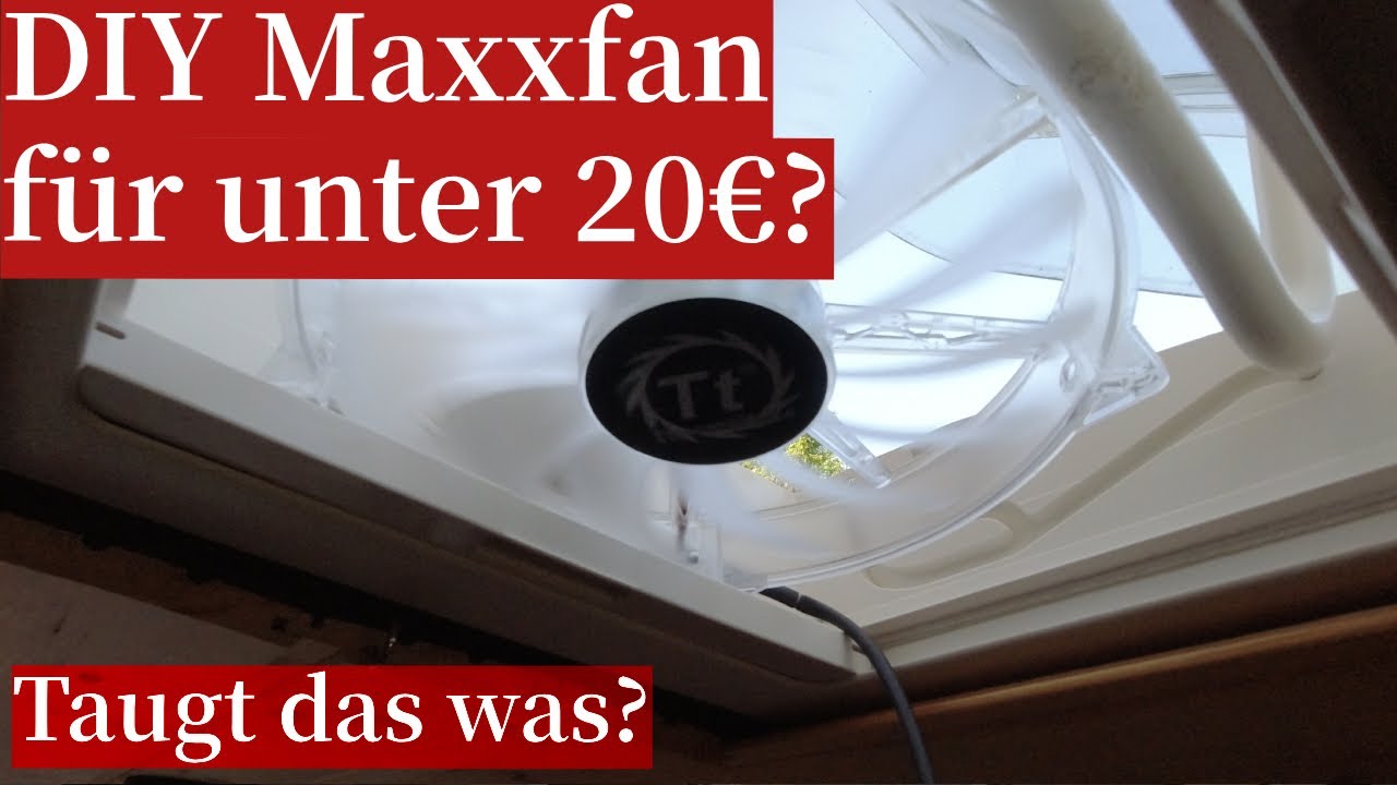 "Maxxfan" fürs Micro Heki selbst bauen - einfache DIY Lüfter Anleitung