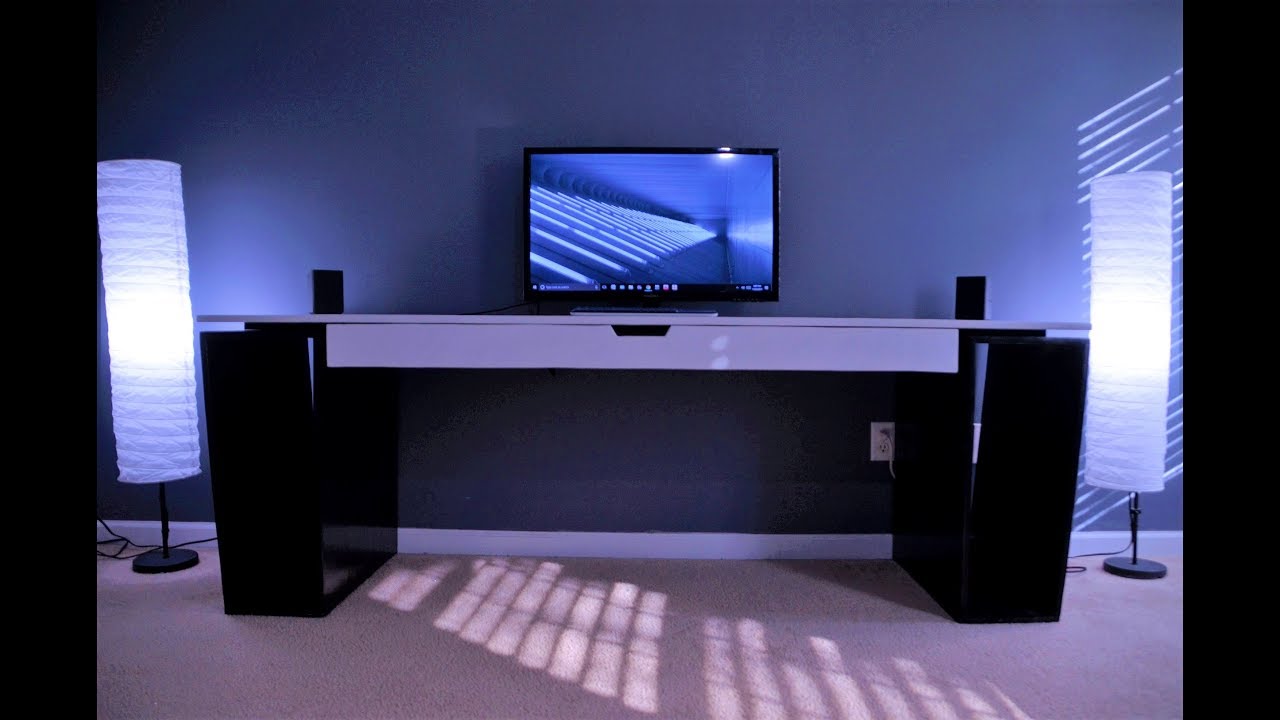 DIY: MAKE A DESK FOR HOME OFFICE