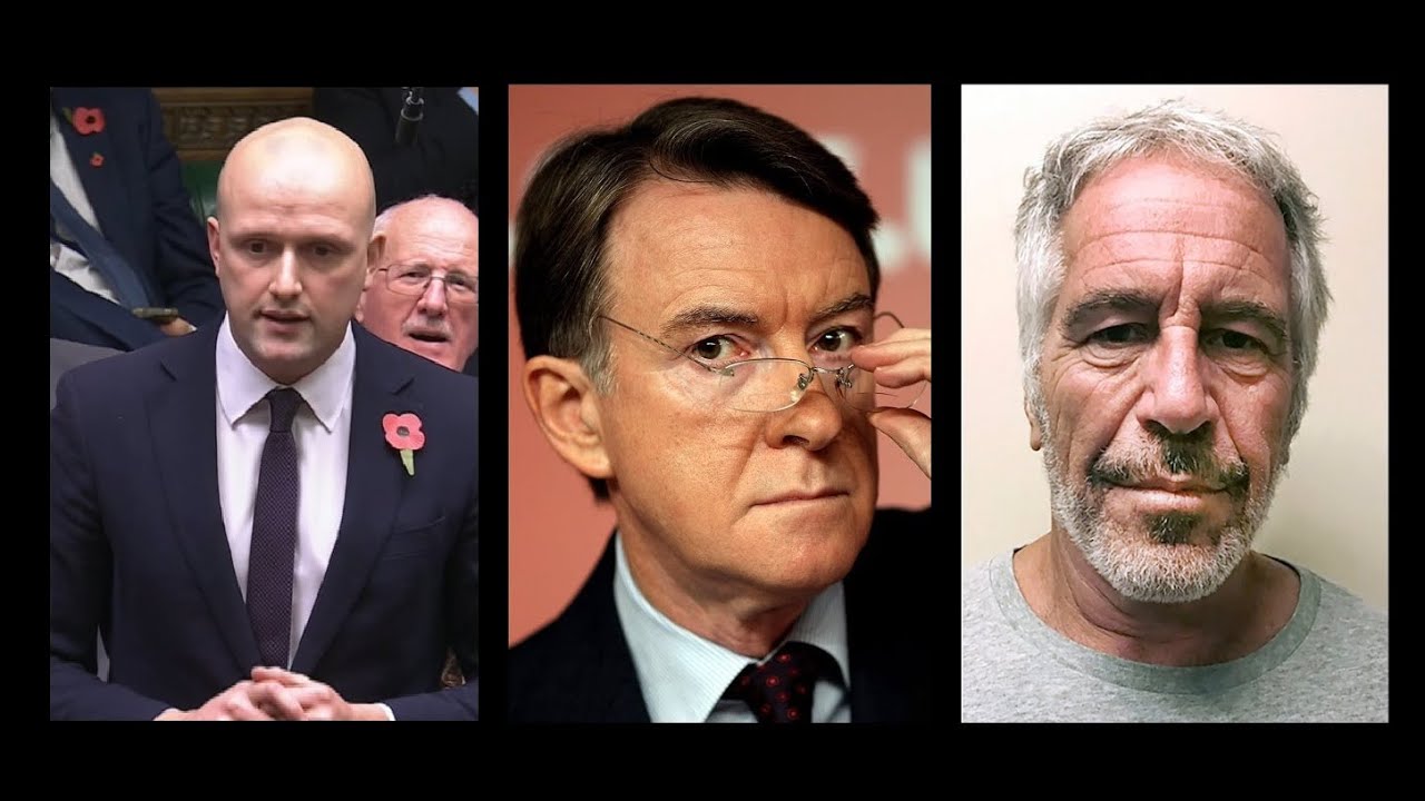 SNP MP Stephen Flynn reports Lord Mandelson to the police for Insider Trading with Jeffrey Epstein.