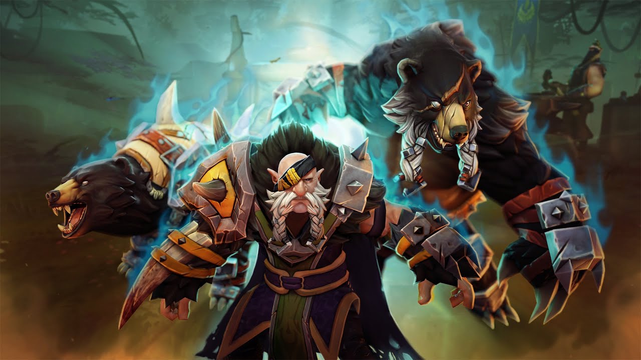 Rage of the Dark Wood: Lone Druid | True Form & Spirit Bear  - Winter compendium 2016