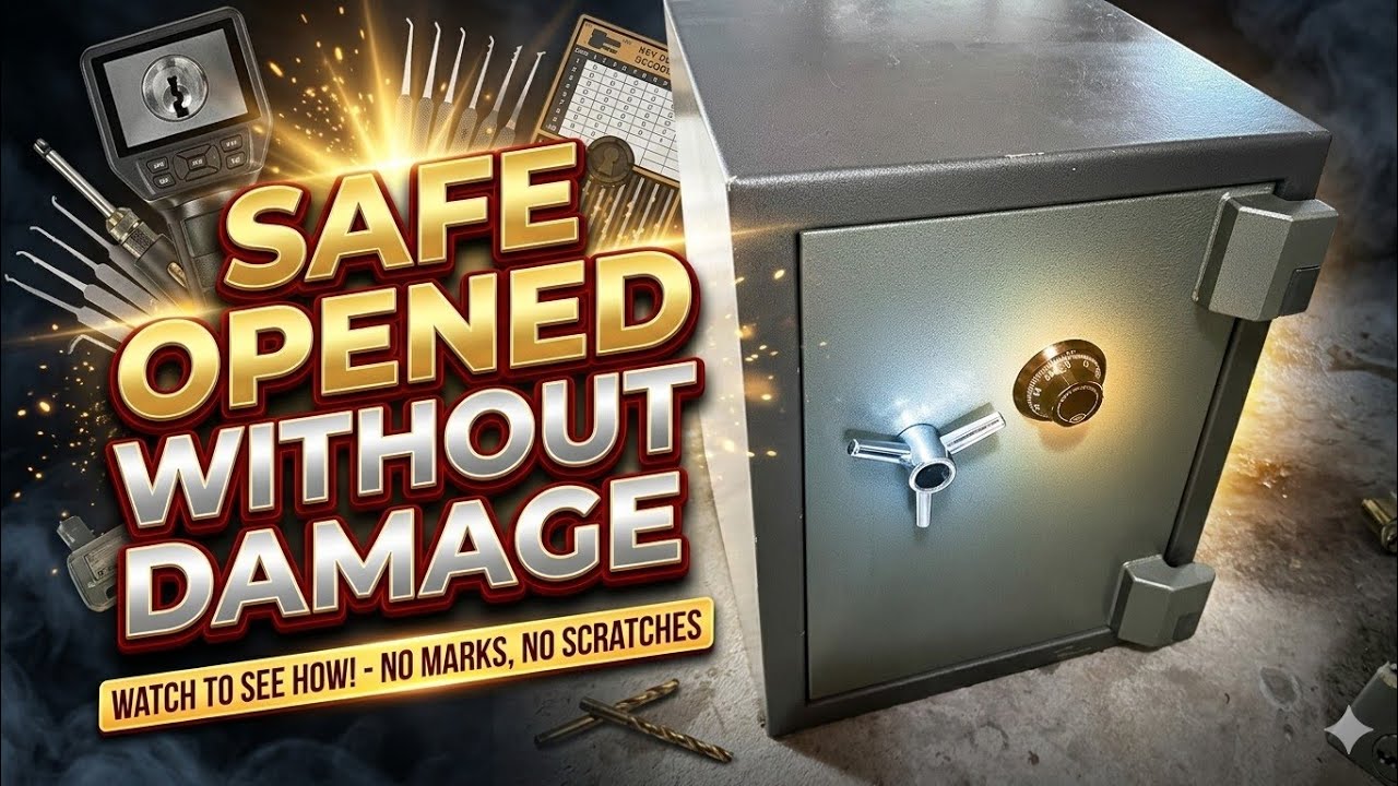 Another safe opened without drilling