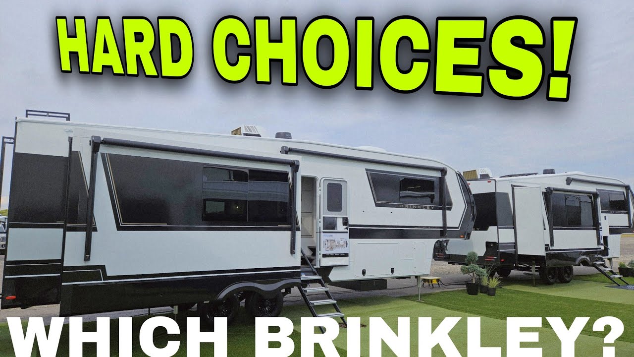 ПОТРЯСАЮЩИЕ планы этажей Brinkley Model Z с изюминкой! Автодома Model Z 2700 и 3200