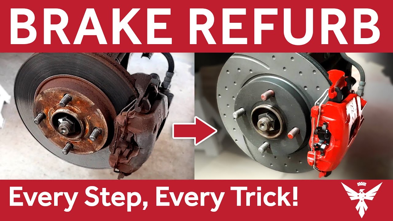 STEP BY STEP: Brake Pads Brake Discs and Painting Callipers