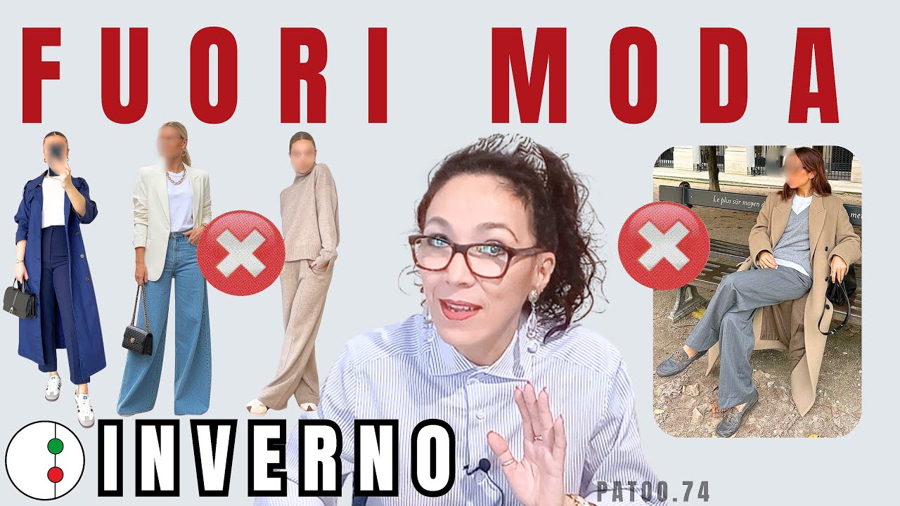 Tendenze Moda Inverno Superate: cose che NON vanno più di moda nel 2026 | Patoo 74| abbigliamento