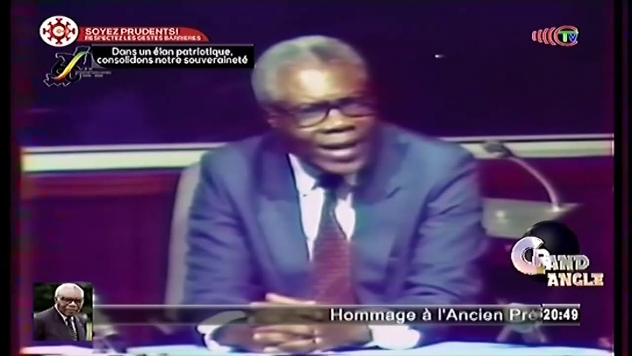 GRAND ANGLE - (Le Président Pascal LISSOUBA) - Jeudi 27 Août 2020