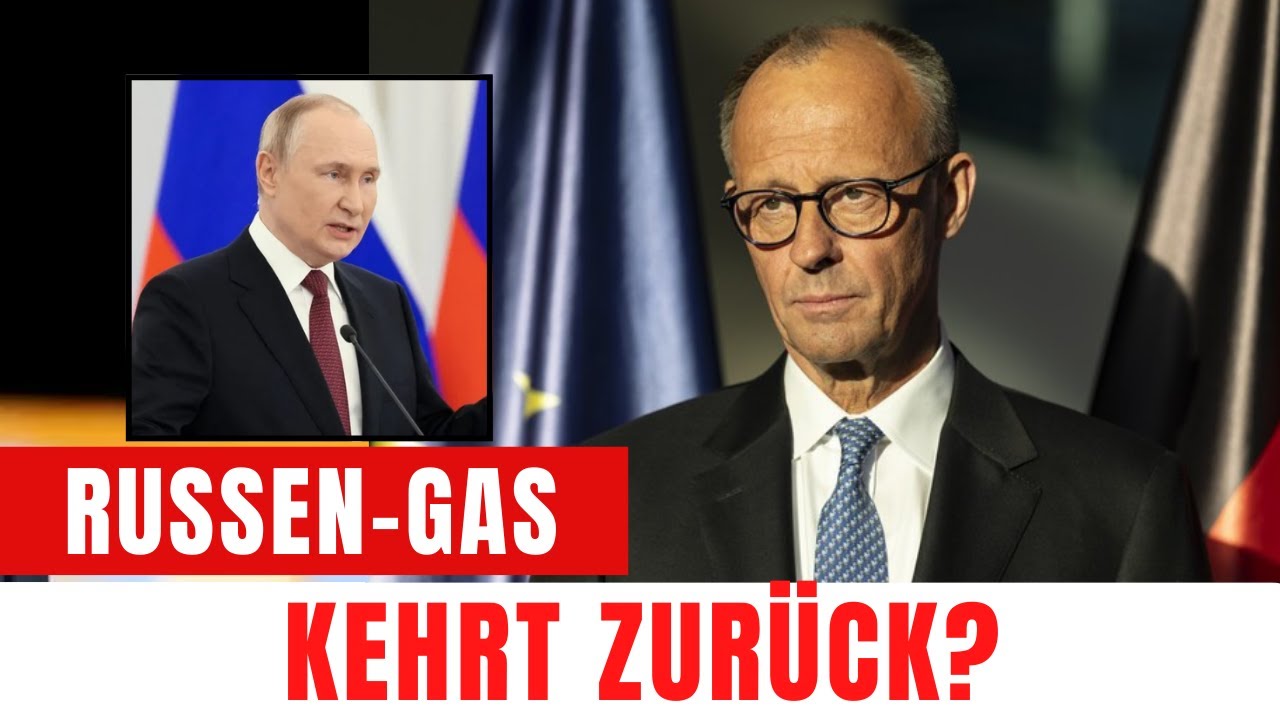 Niemand wusste es: Merz ändert Kurs – Geheimplan zu Russen-Gas!