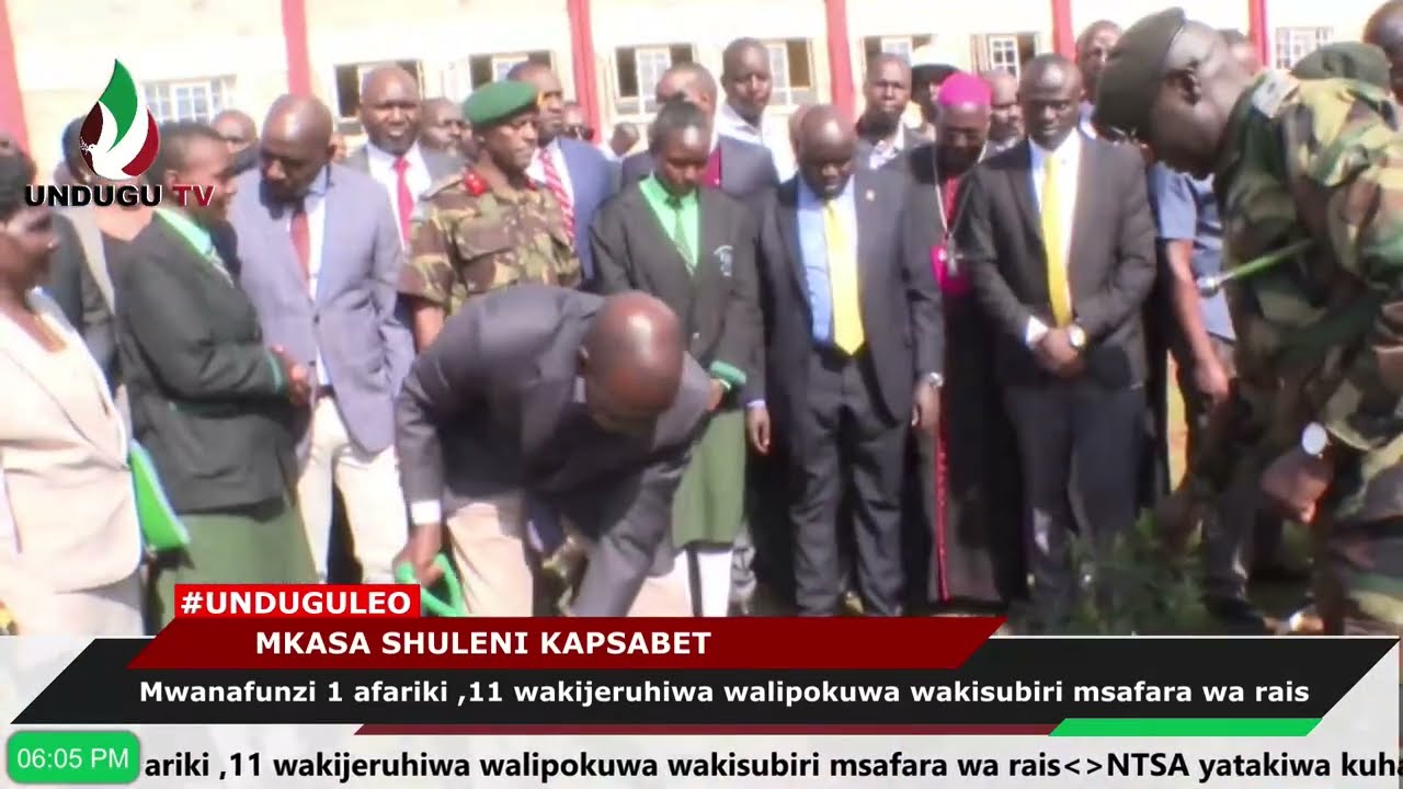 Mwanafunzi 1 afariki ,11 wakijeruhiwa walipokuwa wakisubiri msafara wa rais
