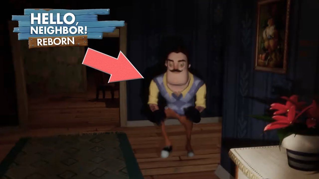 They revamped the Hello Neighbor Pre-Alpha and it's terrifying