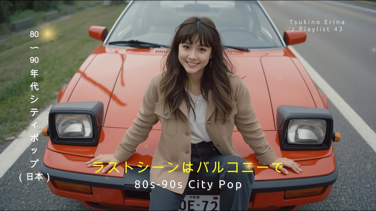 80〜90年代シティポップ（日本）| Japanese Chill Pop to Calm Your Mind at Night【ポップ Playlist 43】