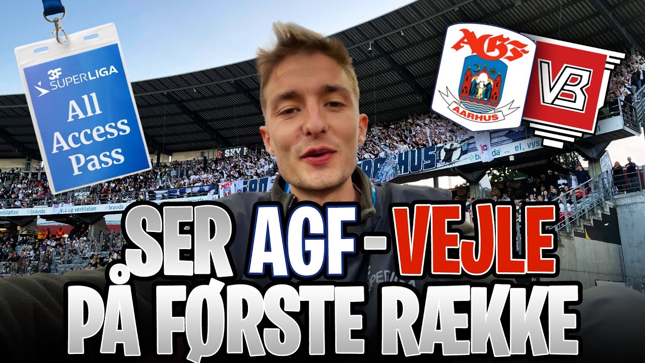 SER AGF - VEJLE INDE FRA LØBEBANEN!