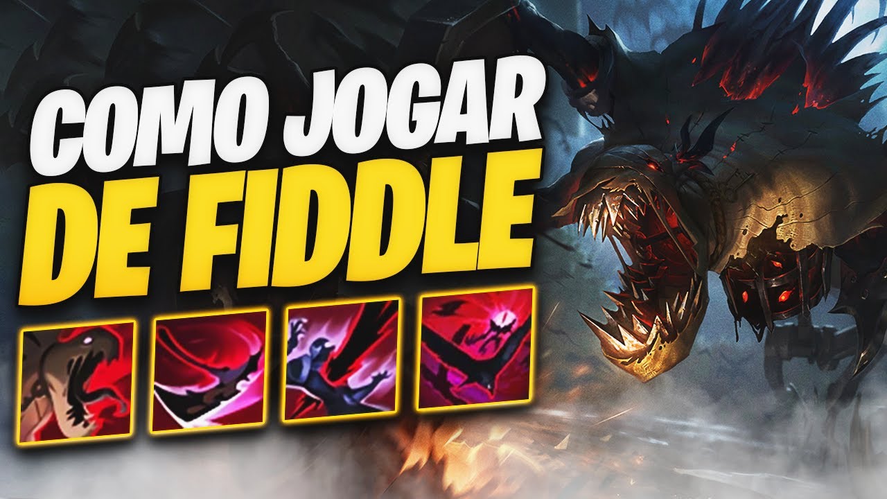 Como Jogar de FIDDLESTICKS Build e Runas no WILD RIFT!