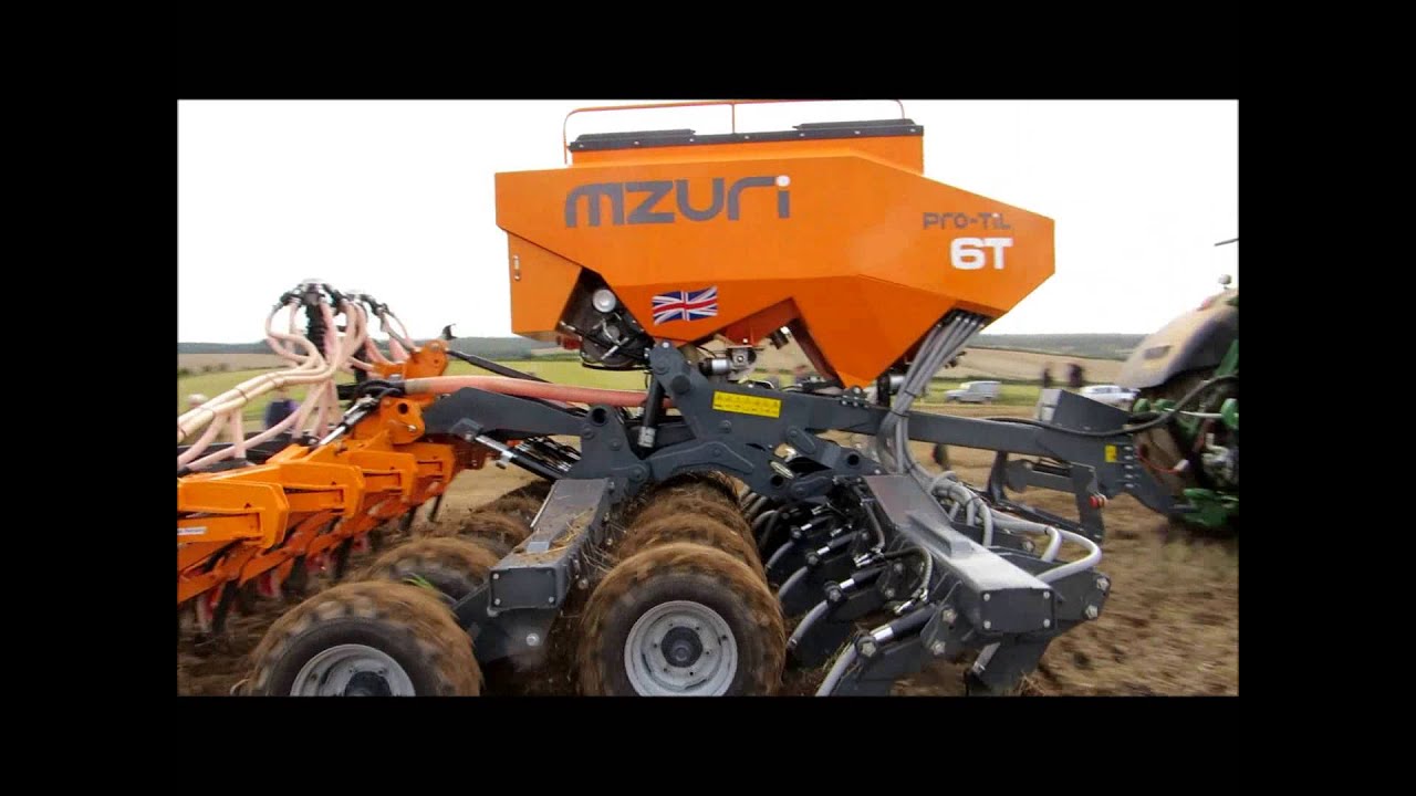 C&O Tractors - Mzuri 6m Pro Til Drill Demo - Oct 2015