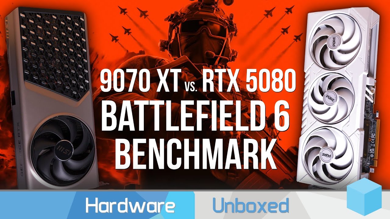 Radeon RX 9070 XT vs. GeForce RTX 5080: Battlefield 6, Nvidia Overhead