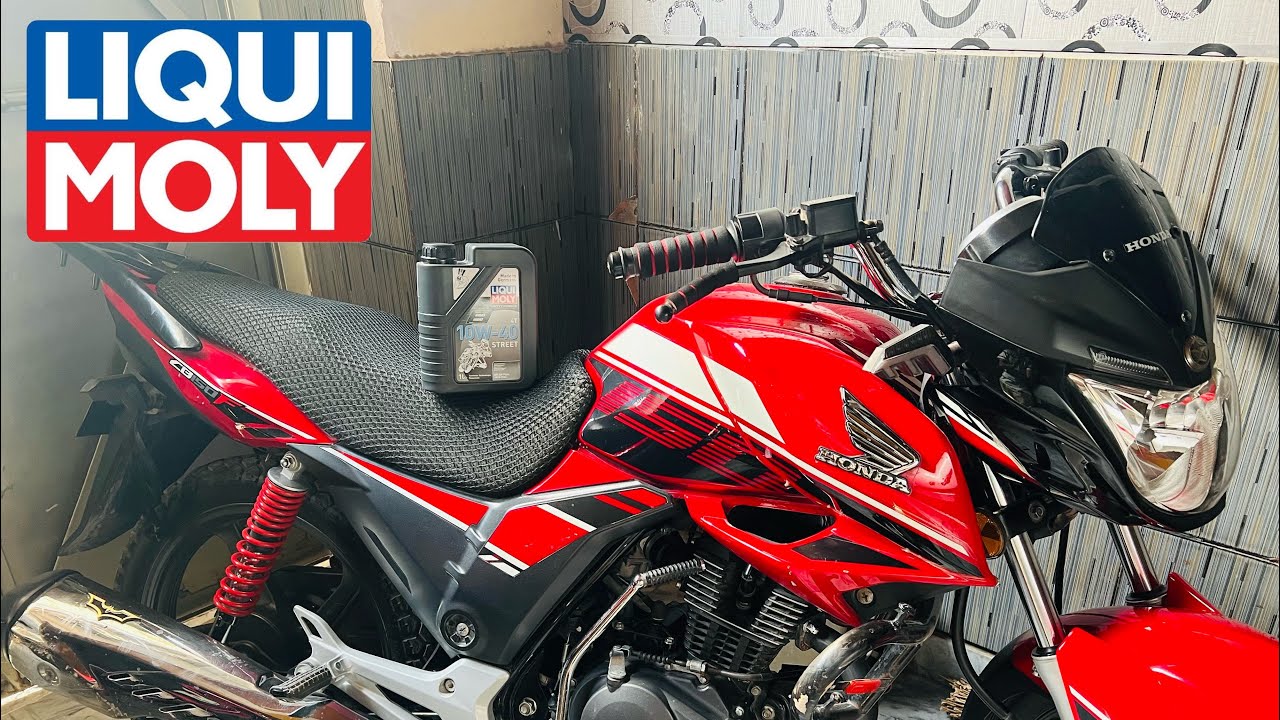 Changed my bike's engine oil after 2400 KM's - What do you think? #Cb 150 red