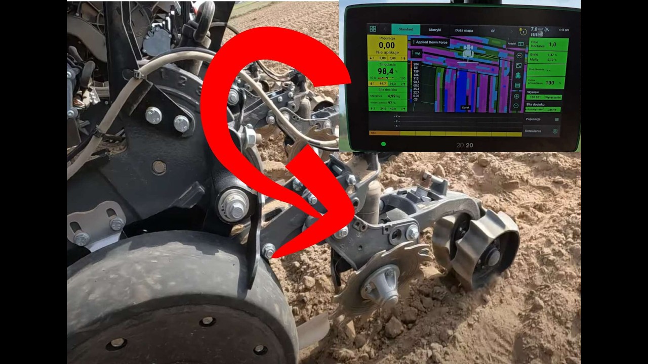Wiosenny siew Precision Planting