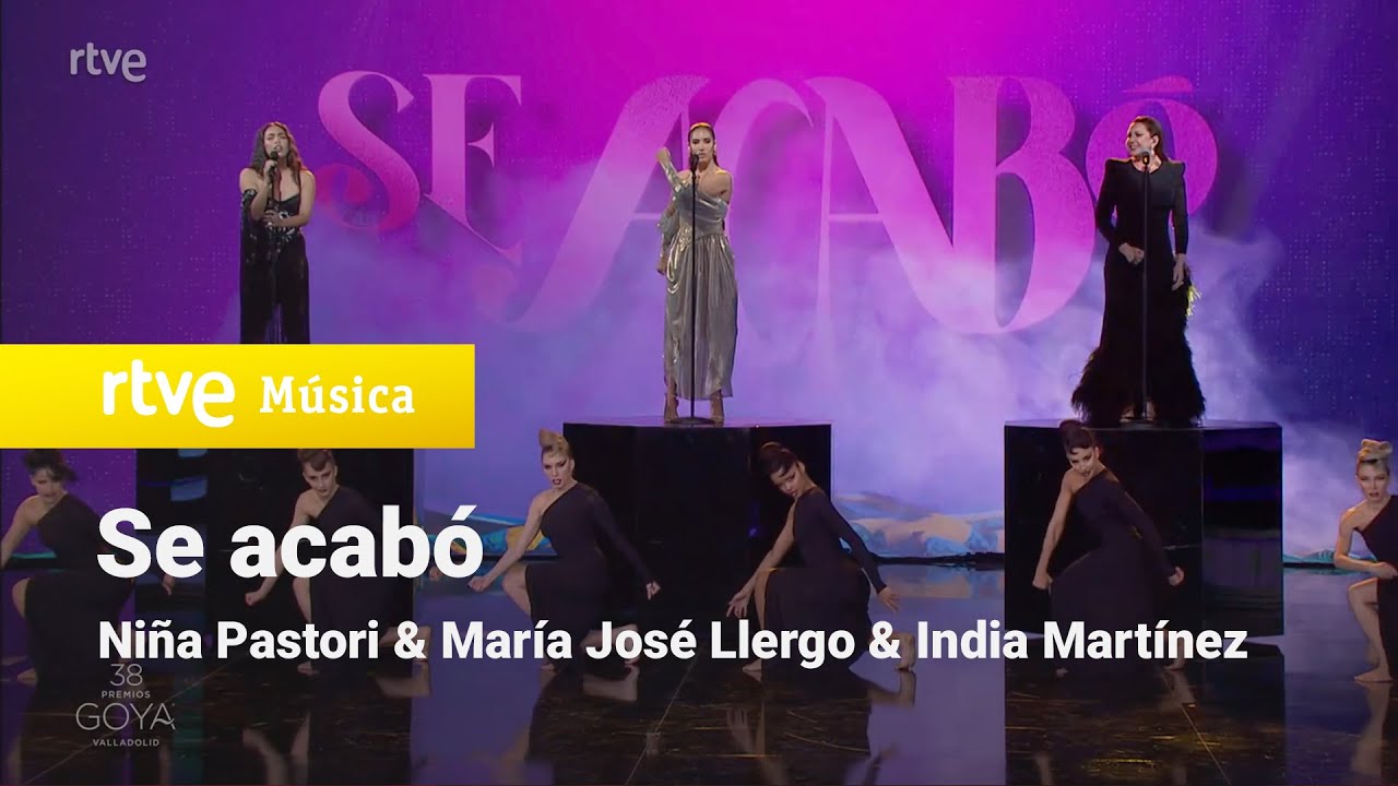 Niña Pastori, India Martínez y María José Llergo - 