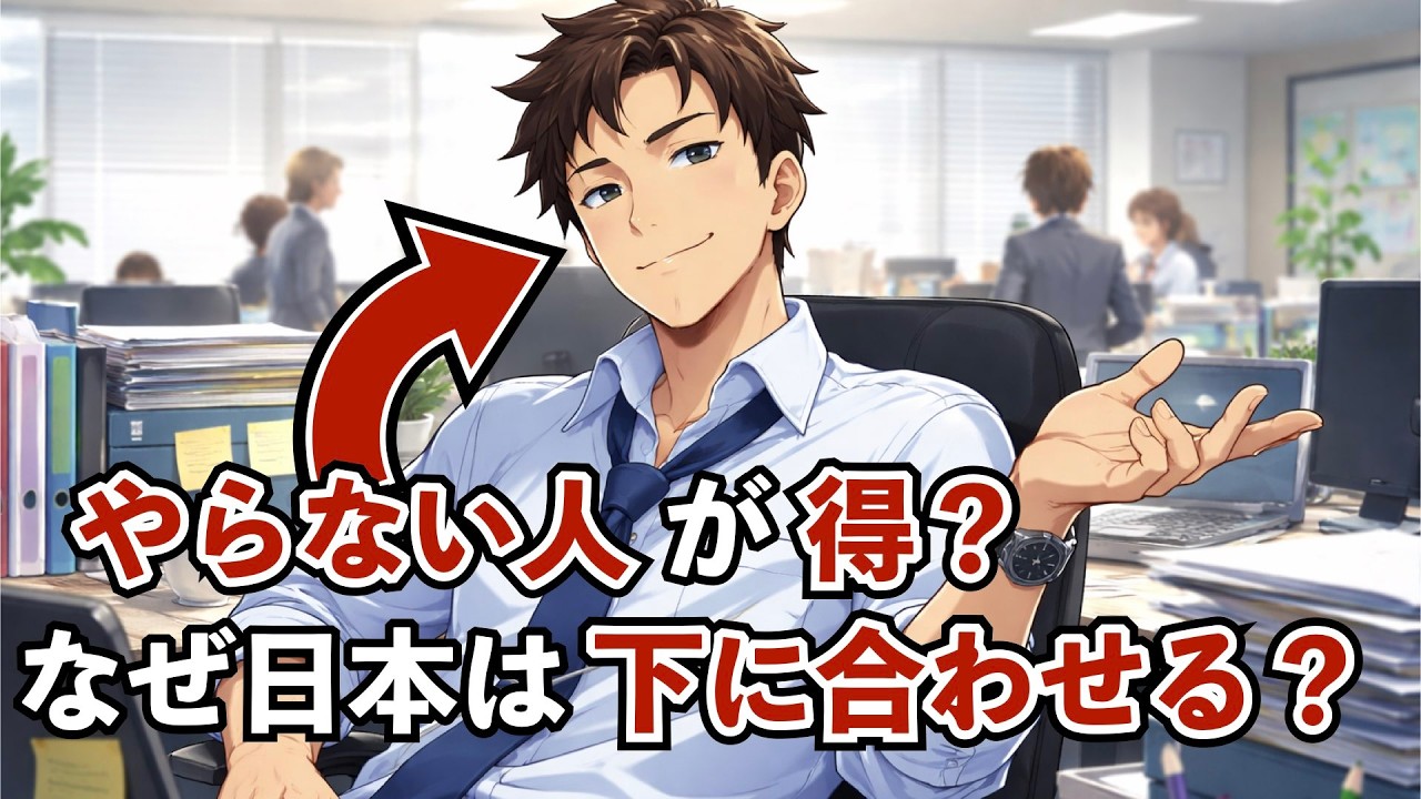 【管理職や先輩社員必見】仕事しない社員にどう向き合う？日本企業の構造的欠陥と現実解