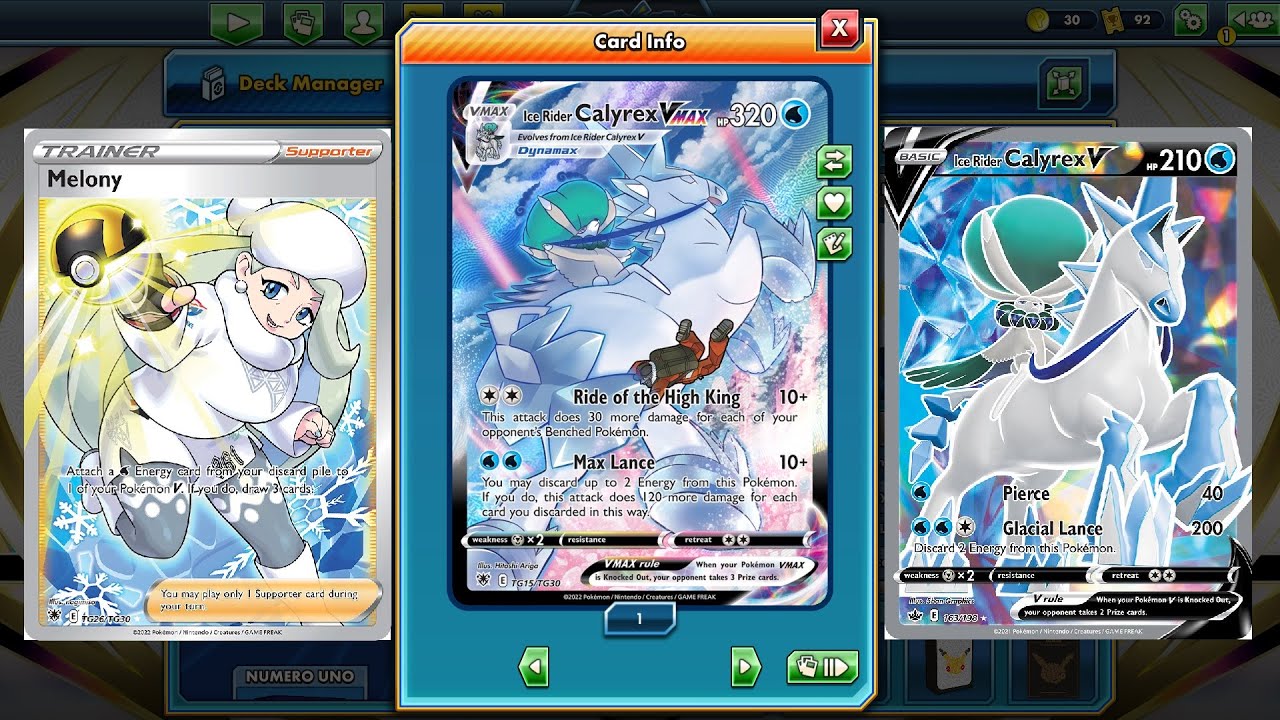 How To Play/How To Use Ice Rider Calyrex League Battle Deck - PTCGO