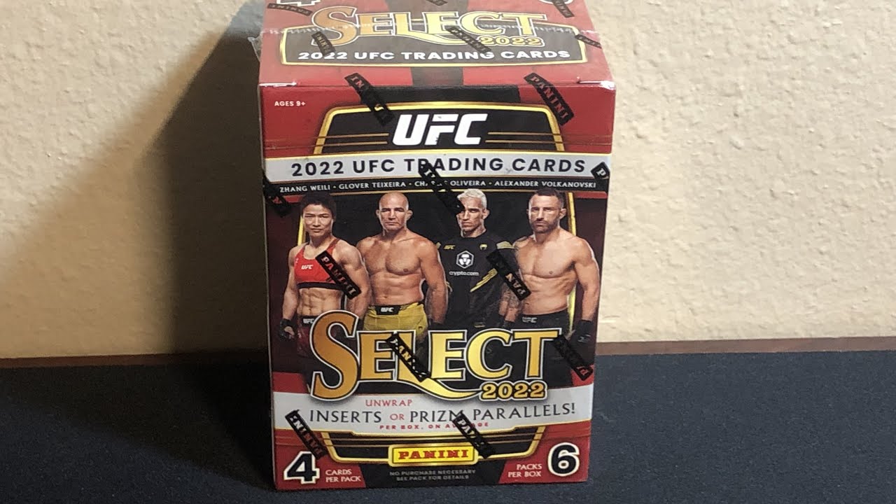 2022 Select UFC Blaster box review @ufc @panini