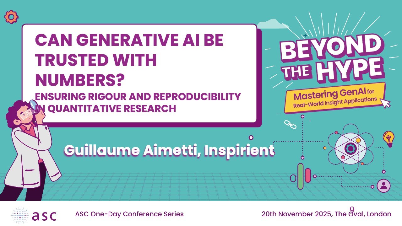 Can Generative AI Be Trusted With Numbers? Ensuring Rigour& Reproducibility in Quantitative Research