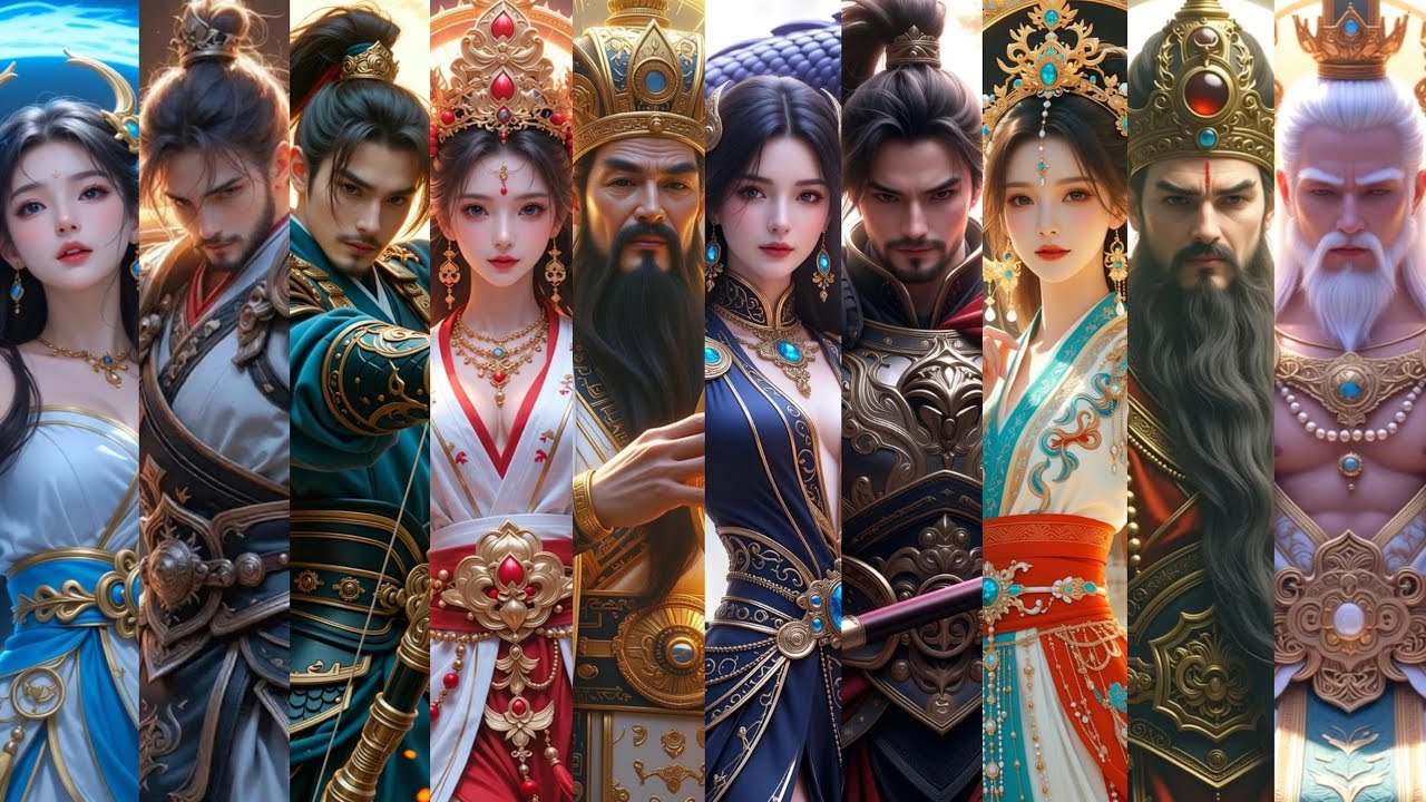 Top 10 Most Powerful Gods in Chinese Mythology (+ Bonus - Sun Wukong)