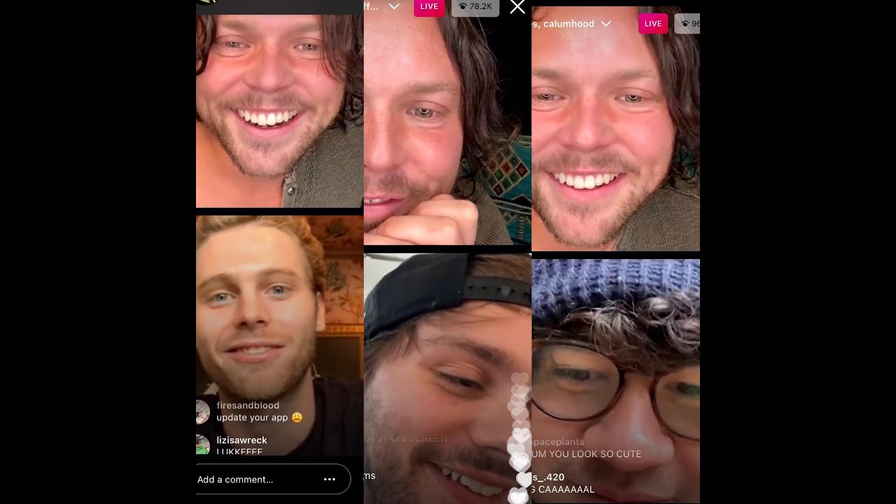 5 Seconds of Summer-Full Instagram Live After Twitter Space Fail