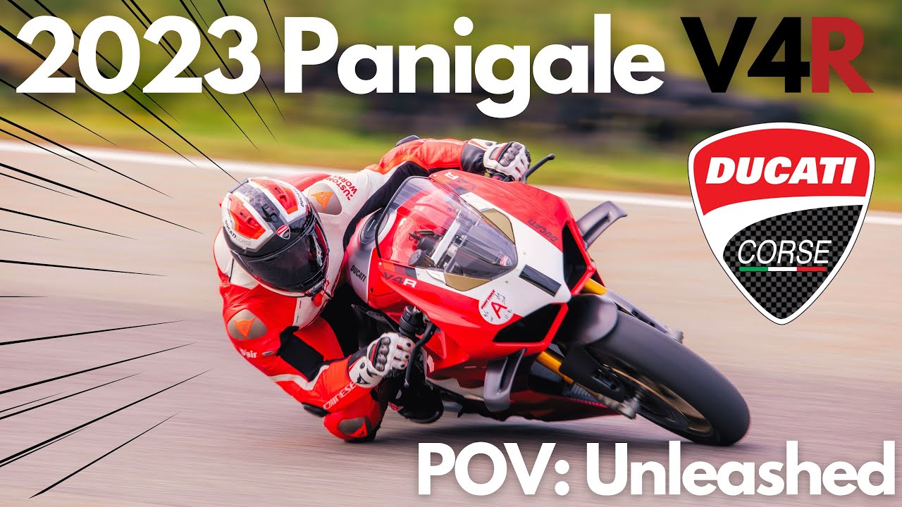 2023 PANIGALE V4R : POV ON TRACK 4K