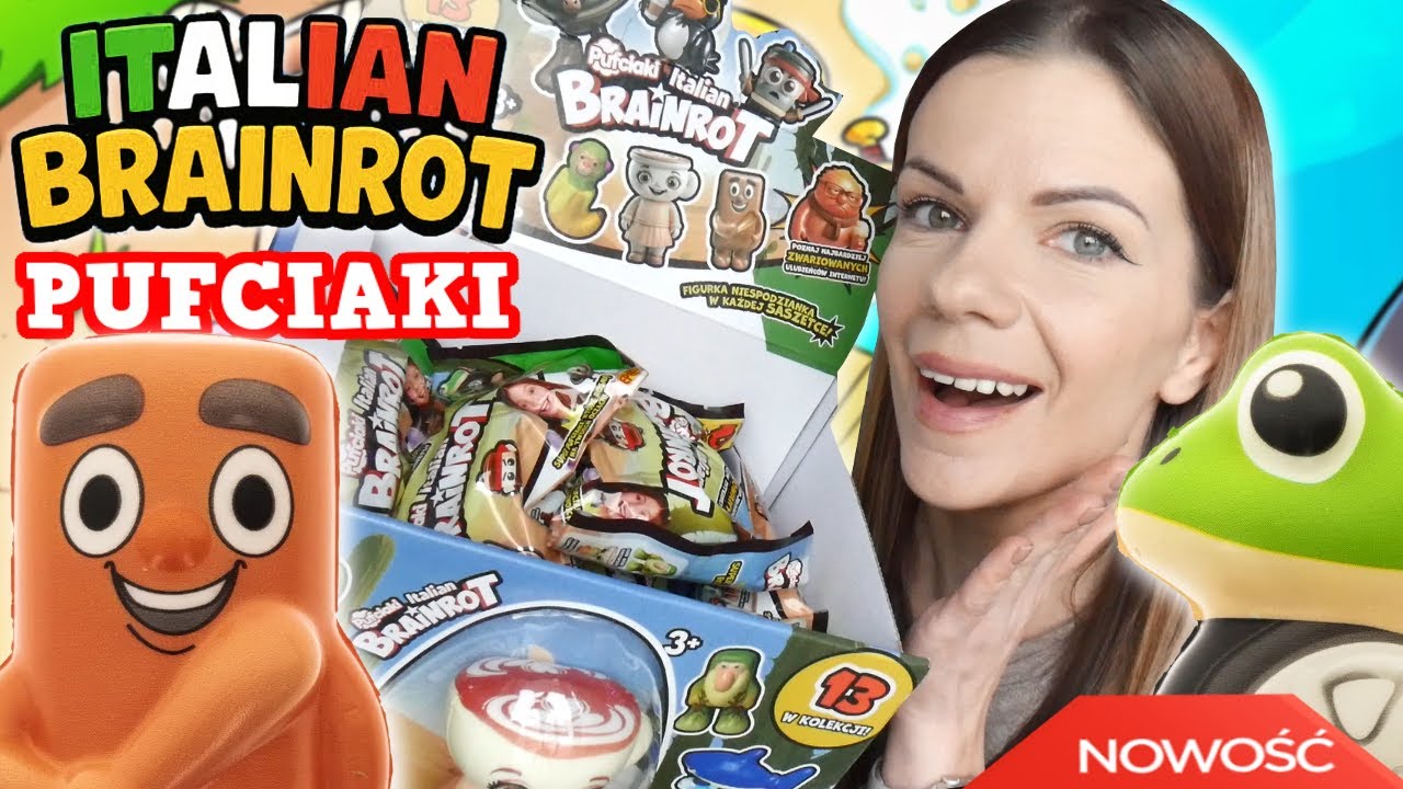 OTWIERAMY PUFCIAKI ITALIAN BRAINROTS 😍 NOWOŚĆ Z BIEDRONKI 🐞 #italianbrainrot #biedronka 