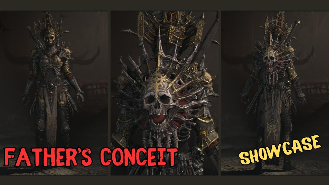 Father's Conceit Showcase - Diablo 4 Necromancer [PS5/4K]