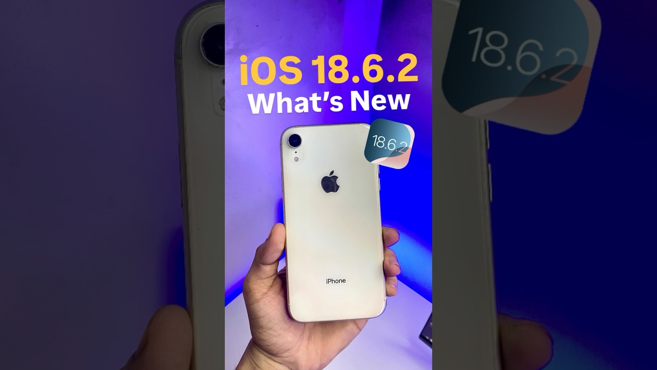 iPhone XR New Update iOS 18.6.2 is Here #shorts #ios18newupdate #iphonexr