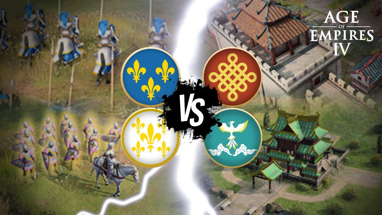 La guerre des civs mères + variantes ! Français & Jeanne d'Arc VS Chinois & Zhu Xi!