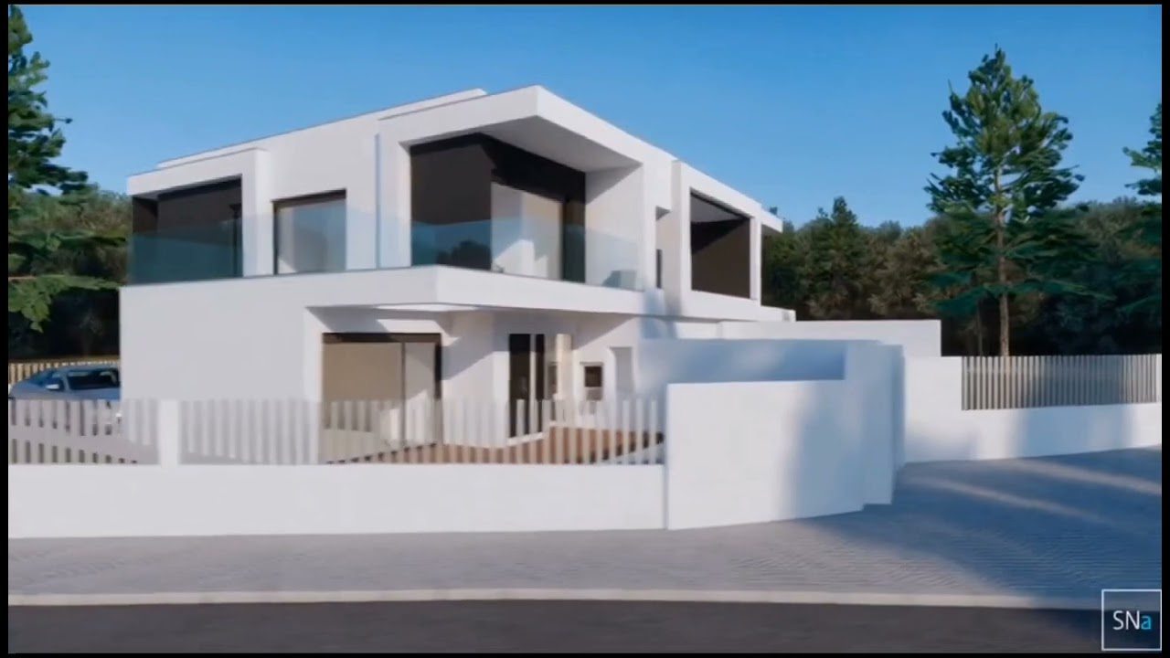 Moradias térreas T3 com piscina