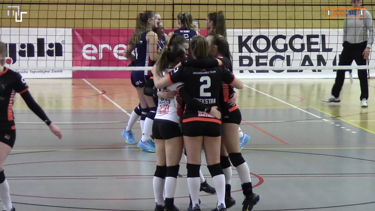 Volleybal Dames Eredivisie: Regio Zwolle Volleybal D1 - Sliedrecht Sport [02-02-2019]