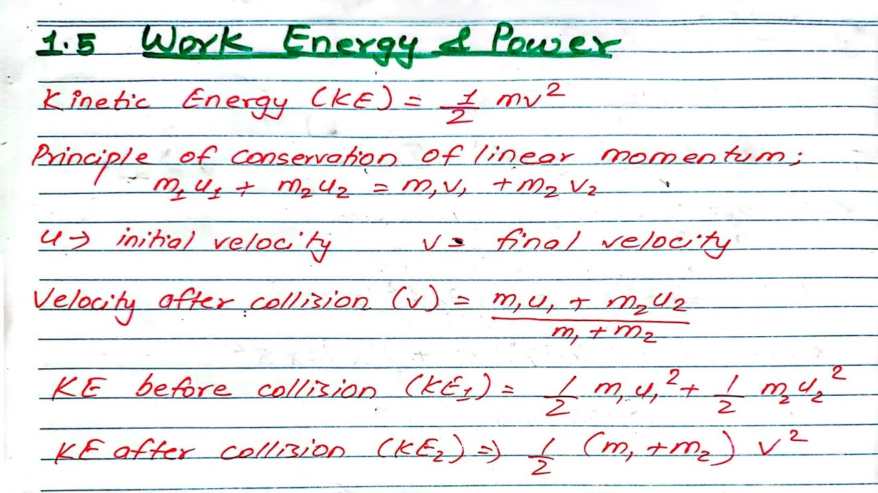 1.5 Work, Energy & Power | Numerical | CTEVT | Health All | Prashant YT | Diploma | Physics |