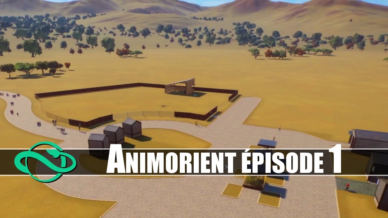 Franchise : Esquisse de l'entrée, Services, 1ers Animaux | PLANET ZOO ANIMORIENT épisode 1 gameplay