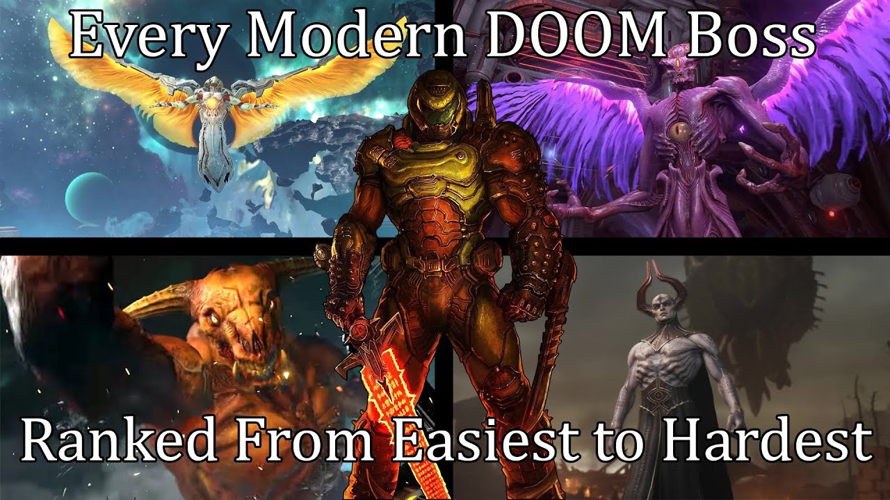 Все современные боссы DOOM: от самого простого к самому сложному — MattTGM