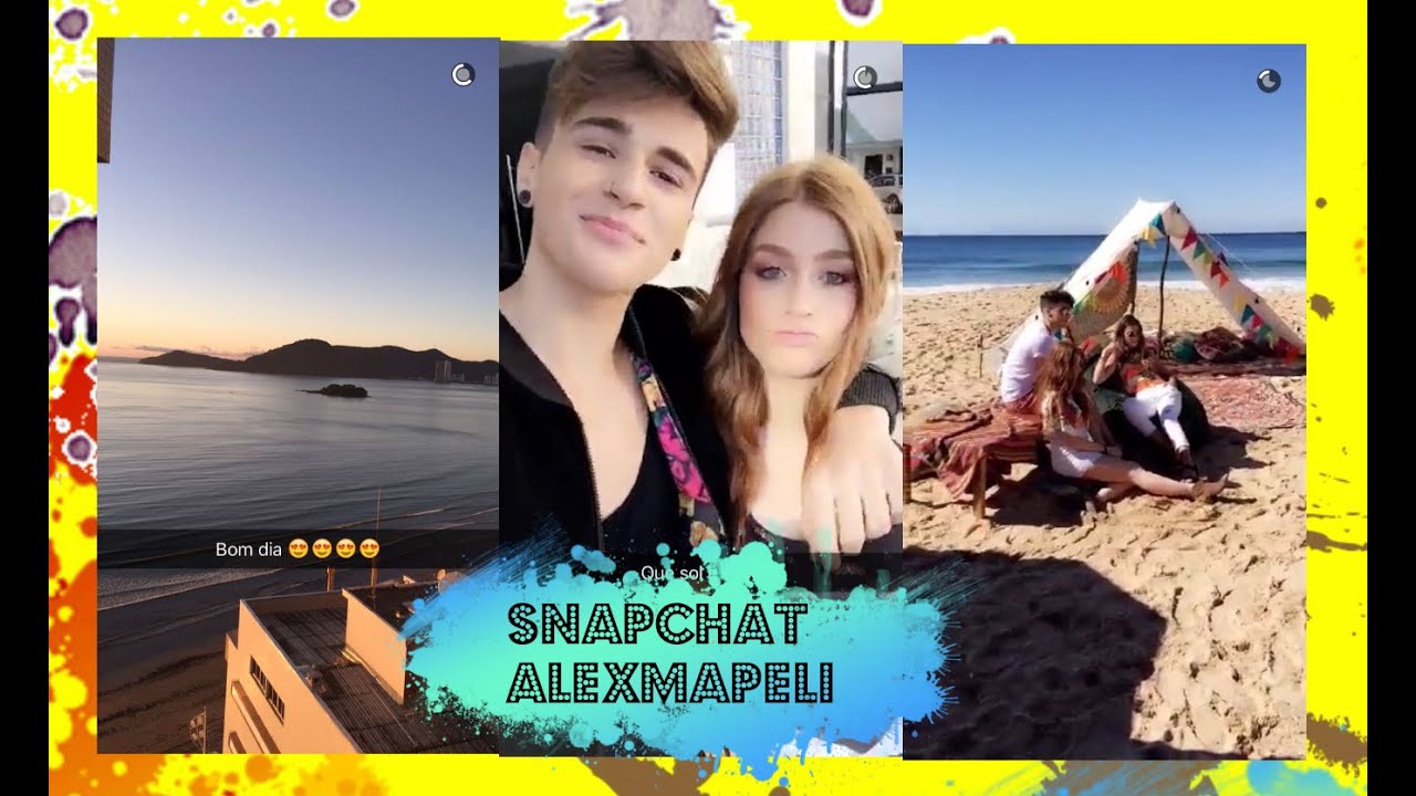 Snaps do Alex Mapeli: dia de fotos com Flavia  | (23/05/2016) - SnapSave