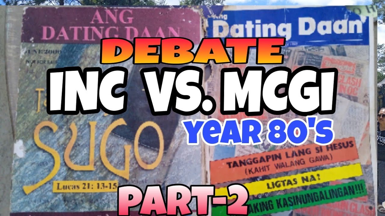 Part-2 / DEBATE  (INK) Max Bularan vs (MCGI) Bro. Eli Soriano via AM RADIO STATION - 1980's .